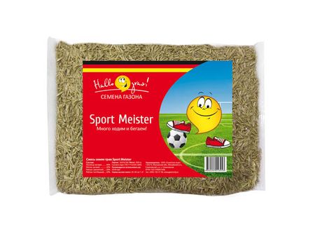 семена газонной травы Спорт SPORT MEISTER GRAS 0,3кг цыгапан спорт капс 90