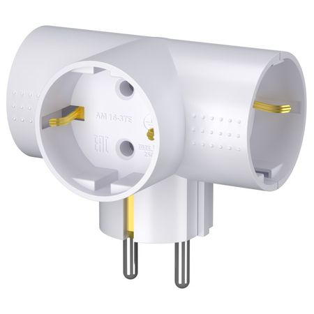 разветвитель 3 гнезда ФОТОН с/з 16A белый разъемов powercon nac3fca nac3fcb 20 шт 20а 250в