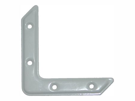 уголок плоский крепежный 50х50мм белый пилар опора для стола п образная 60х30 595xh870 10 мм белый ral 9003 муар п60x30 595x870 wt