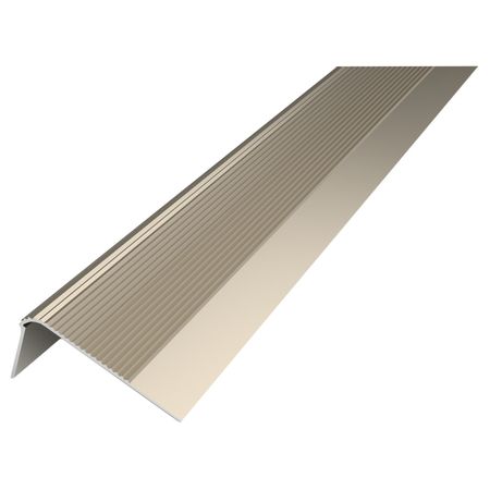 порог алюм. угол 59х35мм 0,9м анод. шампань порог алюм угол 40x20мм 0 9м анод бронза