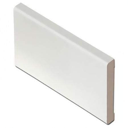 планка доборная VERDA белая 120мм лам. планка доборная принцип белая 120мм телескопическая эмаль