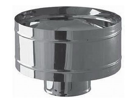 зонт дымохода с ветрозащитой Ф115 AISI 430