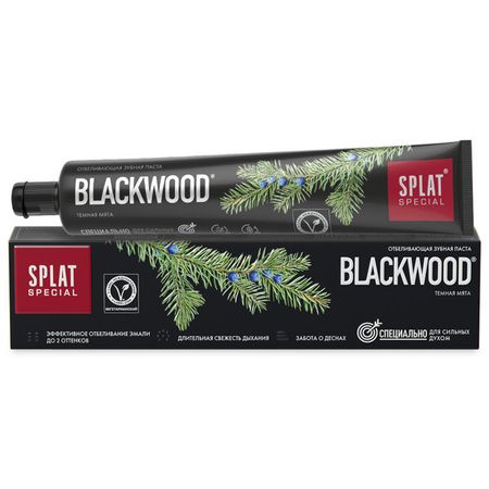 паста зубная SPLAT Blackwood 75мл паста зубная parodontax комплексная защита 75мл