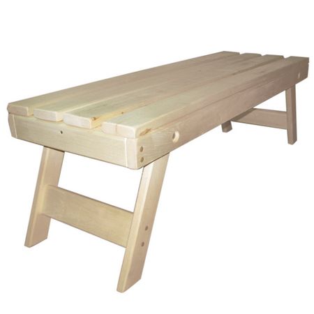 лавочка складная 130х44см д/бани и сауны липа Банные штучки dutrieux складная шляпа ведьмы