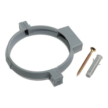 хомут с дюбелем для трубы 110мм 2шт