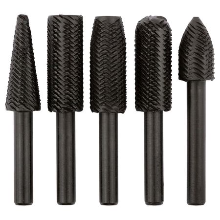 набор мини-насадок FIT по металлу 5шт керамические шлифовальные головки rams bralin 10 шт