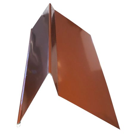 планка ветровая 2000х100х80мм коричневая