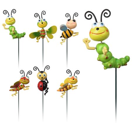 штекер садовый KOOPMAN Насекомые 60см в асс-те аниме постер страшные насекомые девочка вампир печать на холсте