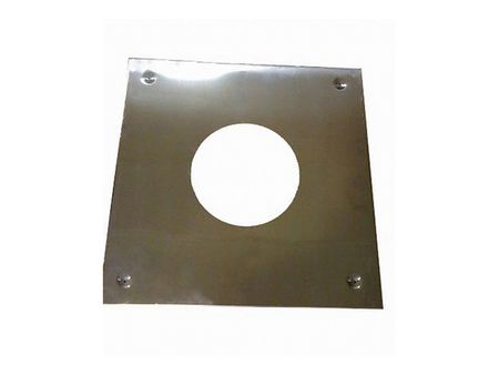 экран защитный 480х480мм с отверстием Ф115мм AISI 430