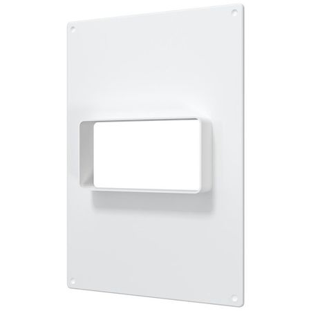 накладка торцевая 250х180 с горизонт фланцем 60х120