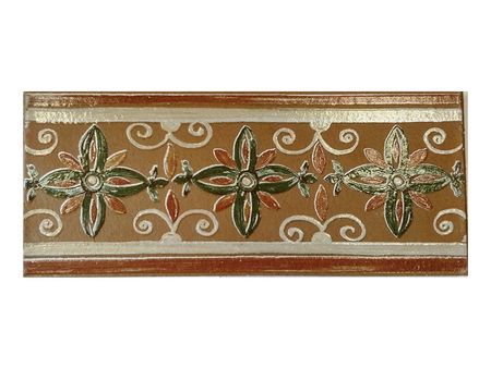 подступенник клинкерный 12,5х30 BORDER C-11, декор. узор лимонный шип винтажный узор наволочка 40x40 см