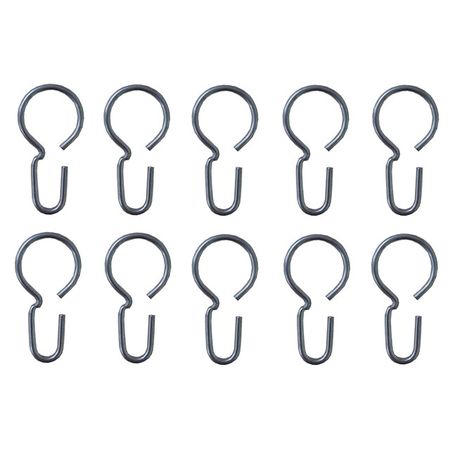 крючок АРТ-ДЕКОР на струну и трос 10 шт, арт.А.П.00.М.10.10 карниз арт декор трос с натяжным механизмом до 350см арт к с 00 00 35 т