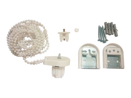 комплект управления и крепления рулонных штор СТАНДАРТ, арт.62.00.0099 комплект для ремонта рулонных штор белый пвх