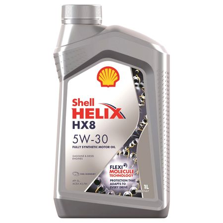 масло моторное SHELL Helix HX8 5W30 1л для ключа автомобиля из углеродного волокна abs для audi a1 a3 a4 8p 8l 8v a5 b6 b7 a6 a7 c5 c6 q3 q5 q7 4f s3 s4 s6 rs3 tt protected shell