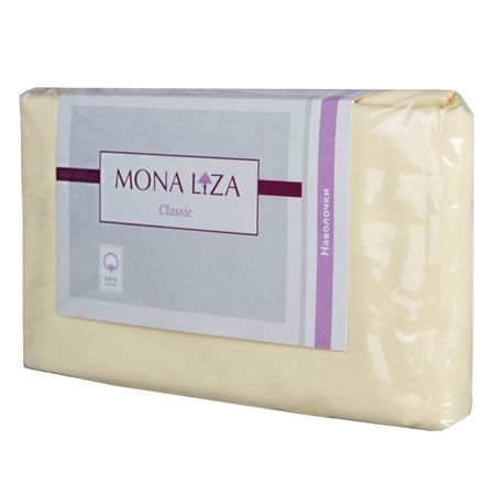 комплект наволочек MONA LIZA Классика/Classic 50х70см 2шт сатин молочный, арт.504105/02