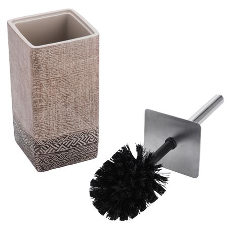 гарнитур для туалета VITARTA Proxima полирезин коричневый гарнитур для туалета vitarta unisson полипропилен