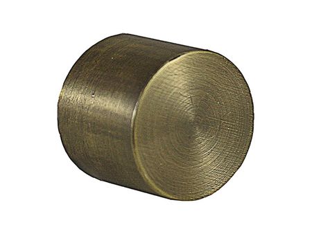 комплект наконечников УЮТ Ост 20мм цилиндр 2шт бронза, арт.22.21.2370 хру ные призм для украшений 20мм