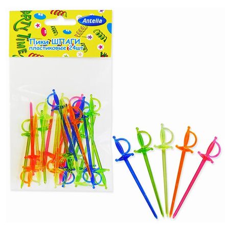 пики-шпаги ANTELLA пластиковые 24шт