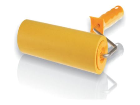 валик с ручкой прижимной резина 180мм, арт.138-1180 валик с ручкой toolberg фактурный дождь резина 180мм арт 1413101