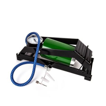 насос ножной AUTOVIRAZH, 500 см3, с манометром