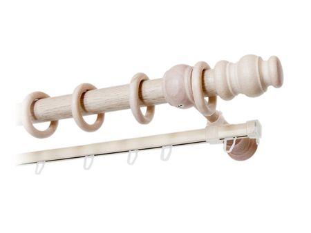 карниз 2-рядный 28мм 250см беленый дуб, арт.28.02.36Б.250 карниз 2 рядный 28мм 150см светлый дуб арт 28 02 035 150