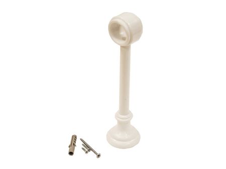 кронштейн УЮТ 28мм 1-рядный белый, арт.28.23.0304. кронштейн уют 28мм 1 рядный белый арт 28 23 0304