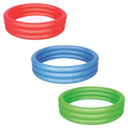 бассейн надувной BESTWAY 102х25см 101л цвет в асс-те бассейн надувной bestway 102х25см 101л в асс те