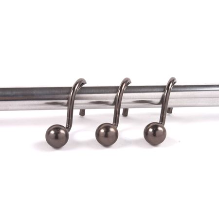 кольца для занавесок OFELIS Шарики 12шт металл хром ные шарики из пенопласта celadon 2 10 мм