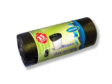 мешки для мусора ANTELLA 35л 50шт 48х54 6мкм глицин таблетки подъязычные 100мг 50шт