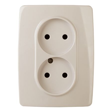 розетка 2 поста ЭРА серия 12 без заземления слоновая кость полировальные накладки rijilei 4 дюйма 3 ступени медный сплав