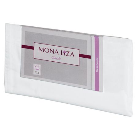 комплект наволочек MONA LIZA Классика/Classic 70х70см 2шт сатин белый, арт.504104/01 комплект наволочек cottonika 70х70см 2шт сатин страйп бордовый арт кн77стр борд