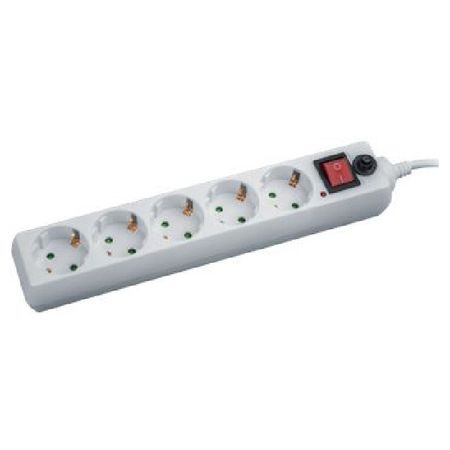 сетевой фильтр NAVIGATOR 71 863 NSP-05-500-ESC 3х0,75 5 гнезд 5 м белый защитные крышки разъемов n k uhf k