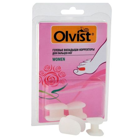 вкладыши-корректоры OLVIST для пальцев ног гелевые силиконовые вкладыши для аэрофритюрницы