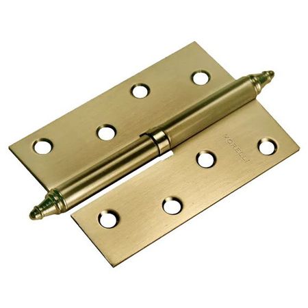 петля разъемная MORELLI 100x70x2,5мм R бронза с коронкой петля разъемная morelli 100х70х2 5мм r кофе с коронкой