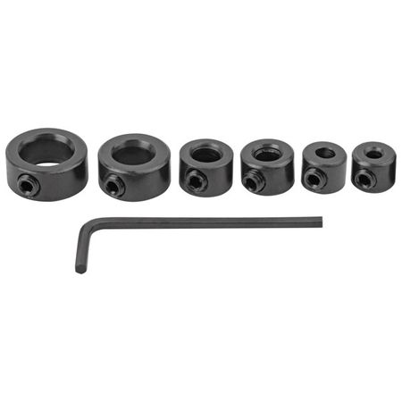 набор стопперов для сверел  FIT 6шт 3,4,5,6,8,10мм светодиодные индикаторы elecapital 12в 10мм