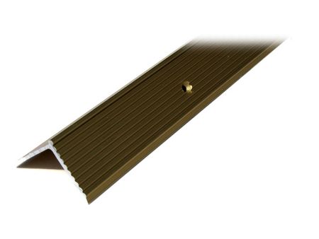 порог алюм. угол 30х30мм 0,9м анод. золото, Д7КЕ порог алюм угол 40x20мм 0 9м анод бронза