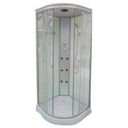 кабина душевая Classic 100x100x215см г/м низкий поддон 1/4 круга кабина душевая omega 90x90x215см г м низкий поддон 1 4 круга