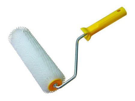 валик с ручкой TOOLBERG игольчатый 240мм игла 13мм, арт.0306990 игла инъекц сфм 19g 1 10х40 мм