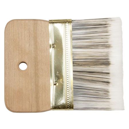 кисть плоская TOOLBERG для декоративных работ искусственная щетина 100мм, арт.1413114 искусственная рождественская елка из пвх 0 9м 3м