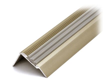 порог алюм. угол 44х30мм 0,9м анод. бронза ПВХ-вставка порог алюм угол 40x20мм 0 9м анод бронза