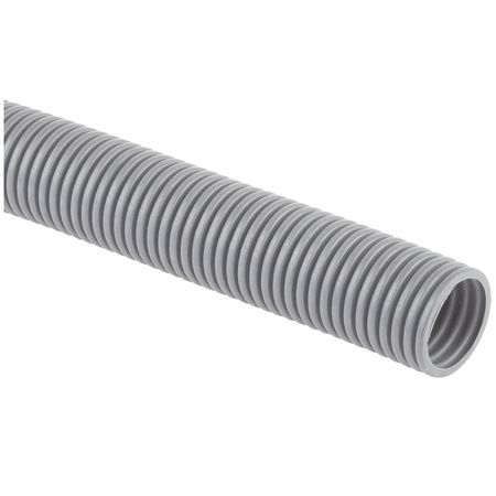 труба гофрированная ПВХ ЭРА D16мм с зондом легкая 20м серая труба рейлинг 16мм 3000мм