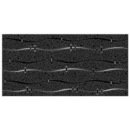 декор настенный AZORI Дефиле 40,5х20,1 Нерочерный декор настенный 28 5х8 5 гамма tea зеленый