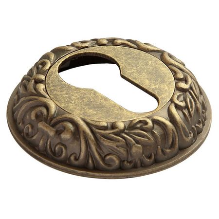 накладка под цилиндр RUCETTI Classic круг старая античная бронза мебельные петли из железа античная бронза