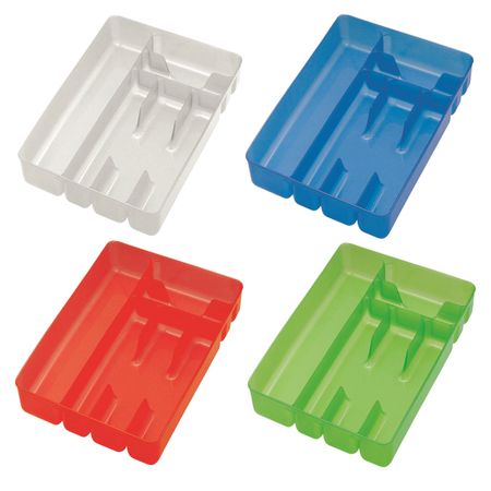 лоток для столовых приборов COSMOPLAST 33x25x4,5,см 6 секций пластик в ассортименте лоток для столовых приборов mallony forma 40 5х33 5х4 5см 6 секций пластик тпр