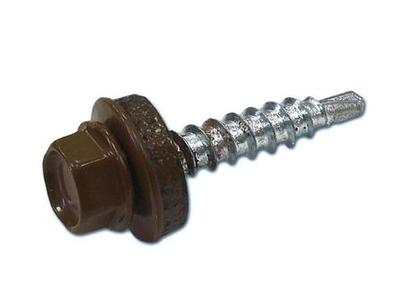 саморез кровельный с буром 4,8х70мм темно-коричневый RAL-8017 30шт цитрамон п таблетки 30шт