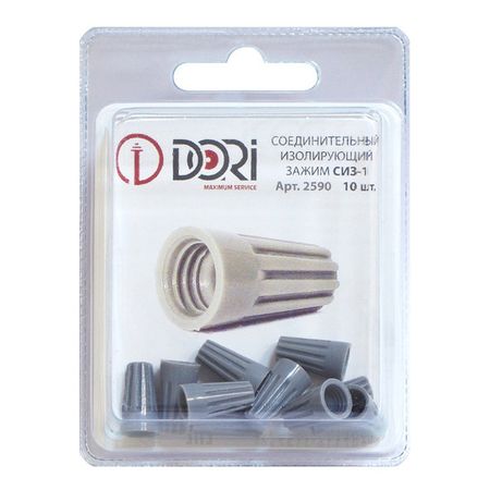 зажим соединительный изолирующий СИЗ-1 1,0-3,0 кв мм 10 шт зажим соединительный изолирующий duwi 20 мм2 10шт красный