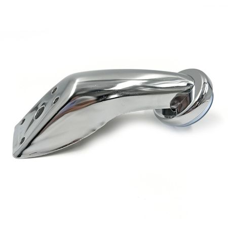 ножка гнутая 90мм хром