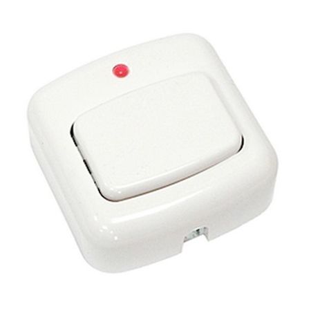 кнопка для звонка А-126/893 с подсветкой беспроводная кнопка дверного звонка 433 мгц кнопка sos электричества кнопка тревоги с одной кнопкой двусторонняя установка ленты