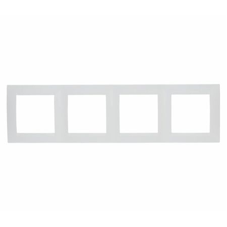 рамка 4 поста SIMON серия 15 белый