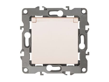 розетка 1 пост ЭРА серия 12 с/з с/к с/ш слоновая кость разъемов powercon nac3fca nac3fcb 20 шт 20а 250в